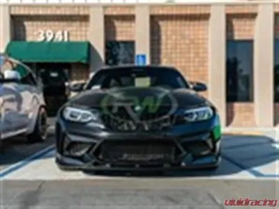 RW Carbon Competition 3D Style CF Front Lip BMW F87 M2 2019+ - bmwf8724