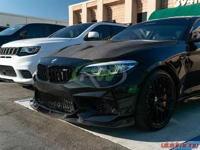 RW Carbon Competition 3D Style CF Front Lip BMW F87 M2 2019+ - bmwf8724