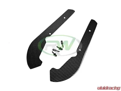 RW Carbon Fiber Front Splash Guards BMW F87 M2 2016-2019 - bmwf8725