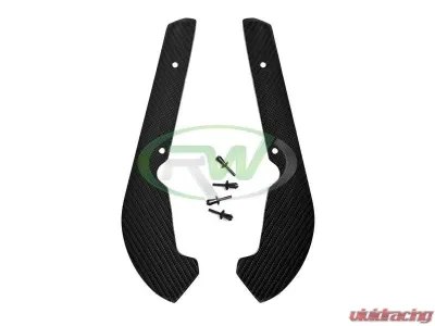 RW Carbon Fiber Front Splash Guards BMW F87 M2 2016-2019 - bmwf8725