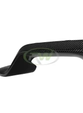 RW Carbon 3D Style Carbon Fiber Diffuser BMW F87 M2 2016-2018                                     - bmwf8726 - Image 6