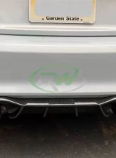 RW Carbon DTM Carbon Fiber Rear Diffuser BMW F87 M2 2016-2019                                     - bmwf8727 - Image 2