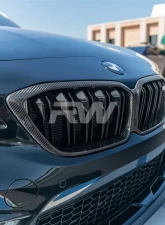 RW Carbon Competition Carbon Fiber Grille BMW F87 M2 2019+                                     - bmwf8728 - Image 5