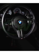 RW Carbon Inner Carbon Fiber Steering Wheel Trim BMW M3 | M4 | M5 2014-2020                                     - bmwf8x001 - Image 3