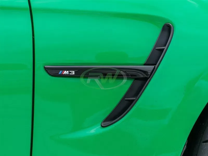 RW Carbon Gloss Black Fender Trim BMW M3 & M4 F80 | F82 | F83 2015-2020 - bmwf8x005