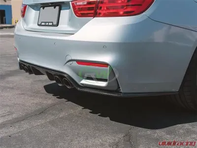 RW Carbon 3D Style Carbon Fiber Diffuser BMW M3 M4 F80 | F82 | F83 2015-2020 - bmwf8x013