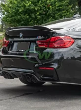 RW Carbon 3D Style Carbon Fiber Diffuser BMW M3 M4 F80 | F82 | F83 2015-2020                                     - bmwf8x013 - Image 3