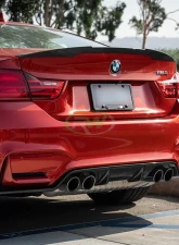 RW Carbon 3D Style Carbon Fiber Diffuser BMW M3 M4 F80 | F82 | F83 2015-2020                                     - bmwf8x013 - Image 5