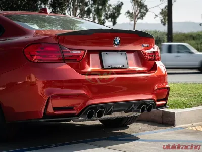 RW Carbon 3D Style Carbon Fiber Diffuser BMW M3 M4 F80 | F82 | F83 2015-2020 - bmwf8x013