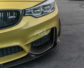 RW Carbon Fiber Canards w/ 3M Tape BMW F80 M3 | F82 F83 M4 2015-2020