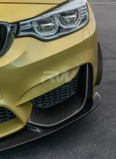 RW Carbon Fiber Canards w/ 3M Tape BMW F80 M3 | F82 F83 M4 2015-2020                                     - bmwf8x017-1 - Image 6
