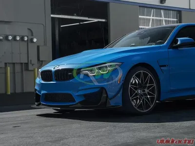 RW Carbon Fiber Canards w/ 3M Tape BMW F80 M3 | F82 F83 M4 2015-2020 - bmwf8x017-1