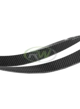RW Carbon Fiber Canards w/ 3M Tape BMW F80 M3 | F82 F83 M4 2015-2020                                     - bmwf8x017-1 - Image 5