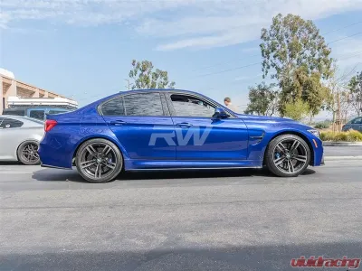 RW Carbon Fiber Side Skirt Extensions BMW F80 M3 2015-2020 - bmwf8x019