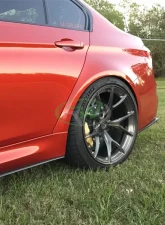RW Carbon Fiber Side Skirt Extensions BMW F80 M3 2015-2020                                     - bmwf8x019 - Image 5