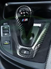 RW Carbon Fiber Alcantara Shift Console Trim BMW F80 M3 | F82 F83 M4 2015-2020                                     - bmwf8x021 - Image 5