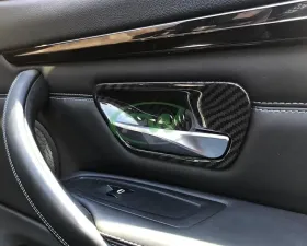 RW Carbon Fiber Door Handle Trims BMW F30/F31 3 Series