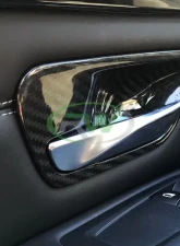 RW Carbon Fiber Door Handle Trims BMW F30/F31 3 Series                                     - bmwf8x022-1 - Image 2