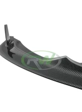 RW Carbon ENS Style Carbon Fiber Front Lip w/ SLiPLO Anti-Scrape Kit BMW F80 M3 | F82 F83 M4 2015-2020                                     - bmwf8x023-1 - Image 6