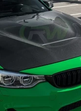 RW Carbon GTS Style Hood BMW F80 M3 | F82 F83 M4 2015-2020                                     - bmwf8x024 - Image 6