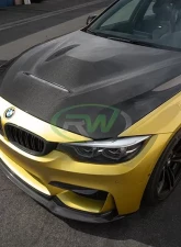 RW Carbon GTS Style Hood BMW F80 M3 | F82 F83 M4 2015-2020                                     - bmwf8x024 - Image 4