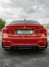 RW Carbon Exotics Style CF Diffuser BMW F80 M3 | F82 F83 M4 2015-2020                                     - bmwf8x025 - Image 2
