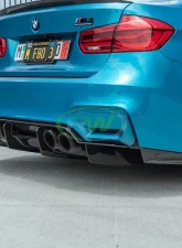 RW Carbon GTX Carbon Fiber Diffuser BMW F80 M3 | F82 M4 2015-2020                                     - bmwf8x028 - Image 6
