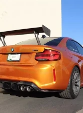 RW Carbon GTS Style Carbon Fiber Wing BMW M2 | M3 | M4 2012-2021                                     - bmwf8x030 - Image 6