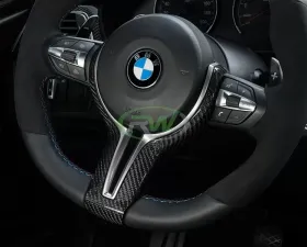 RW Carbon CF Steering Wheel Outer Trim BMW F80 | F82 | F10 2012-2020