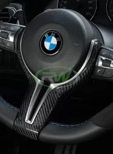 RW Carbon CF Steering Wheel Outer Trim BMW F80 | F82 | F10 2012-2020                                     - bmwf8x032 - Image 3