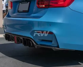 RW Carbon Kholen Style CF Rear Diffuser BMW M3 | M4 2015-2020