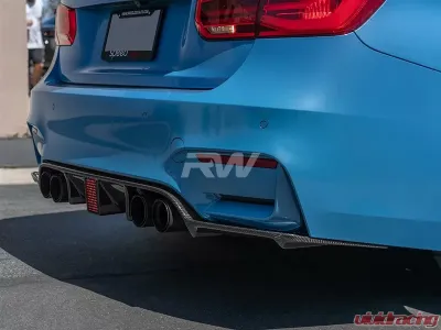 RW Carbon Kholen Style CF Rear Diffuser BMW M3 | M4 2015-2020 - bmwf8x034