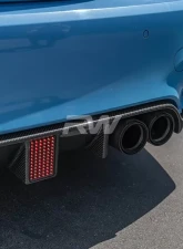 RW Carbon Kholen Style CF Rear Diffuser BMW M3 | M4 2015-2020                                     - bmwf8x034 - Image 2