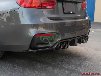 RW Carbon Kholen Style CF Rear Diffuser BMW M3 | M4 2015-2020 - bmwf8x034
