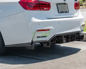 RW Carbon Exotics V2 Style CF Rear Diffuser BMW F80 M3 | F82 F83 M4 2015-2020