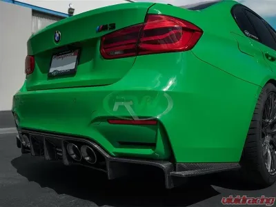 RW Carbon Exotics V2 Style CF Rear Diffuser BMW F80 M3 | F82 F83 M4 2015-2020 - bmwf8x035