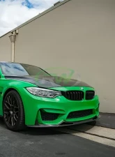 RW Carbon RWS Type I CF Side Skirt Extensions BMW F80 M3 2015-2020                                     - bmwf8x037 - Image 2