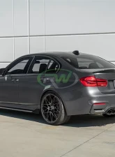 RW Carbon RWS Type I CF Side Skirt Extensions BMW F80 M3 2015-2020                                     - bmwf8x037 - Image 4