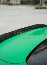 RW Carbon RWS Carbon Fiber Trunk Spoiler w/ 3M Tape BMW M3 F80 | F30 2012-2020                                     - bmwf8x038-1 - Image 3