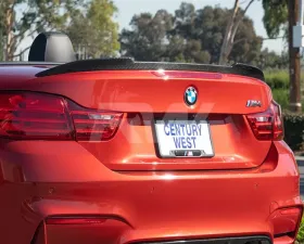 RW Carbon CS Style Carbon Fiber Trunk Spoiler BMW F33 | F83 2014-2020