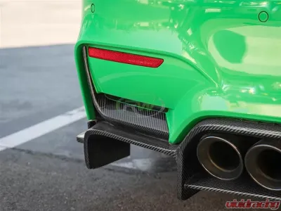RW Carbon CF Rear Bumper Splitters BMW F80 M3 | F82 83 M4 2015-2020 - bmwf8x041
