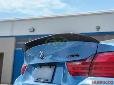 RW Carbon RWS Carbon Fiber Trunk Spoiler w/ 3M Tape BMW F82 M4 2015-2020 - bmwf8x042-1