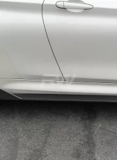 RW Carbon RWS CF Side Skirt Extensions BMW F82 | F83 M4 2015-2021                                     - bmwf8x044 - Image 4