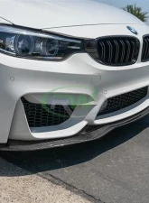 RW Carbon GTX Carbon Fiber Front Lip BMW F80 M3 | F82 F83 M4 2015-2020                                     - bmwf8x046 - Image 3