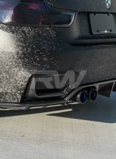 RW Carbon RWS Carbon Fiber Diffuser BMW F80 M3 | F82 83 M4 2015-2020                                     - bmwf8x052 - Image 6