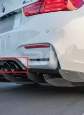 RW Carbon Varis Style CF Rear Diffuser BMW F80 M3 | F82 83 M4 2015-2020                                     - bmwf8x054 - Image 4