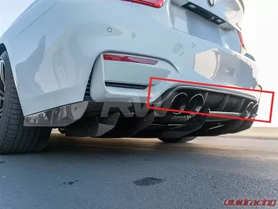 RW Carbon Varis Style CF Rear Diffuser BMW F80 M3 | F82 83 M4 2015-2020 - bmwf8x054