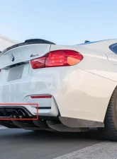 RW Carbon Varis Style CF Rear Diffuser BMW F80 M3 | F82 83 M4 2015-2020                                     - bmwf8x054 - Image 3