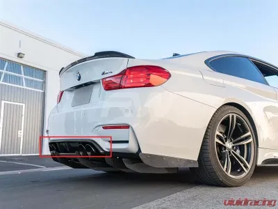 RW Carbon Varis Style CF Rear Diffuser BMW F80 M3 | F82 83 M4 2015-2020 - bmwf8x054