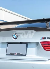 RW Carbon DTM Style Carbon Fiber Rear Wing BMW F80 | F87 | F22 2012-2021                                     - bmwf8x056 - Image 6
